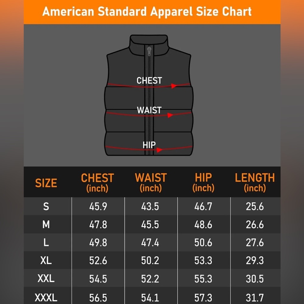 Heated Vest with 7.5-Hour Lifespan Rechargeable Battery Pack Included - Picture 12 of 12